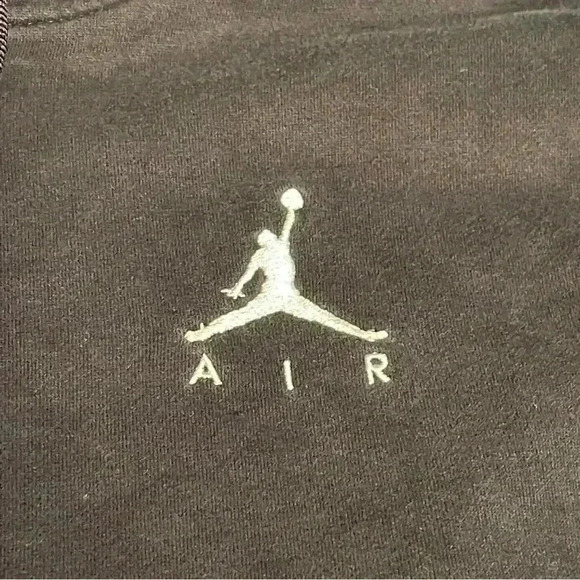 Nike Jordan Mens Jumpman Fleece Pull Over Hoodie Black size Small - Picture 5 of 6